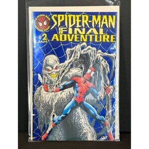 Spider Man The Final Adventure Issue #2 Marvel Comic Book 1995 Foil Cover Saga